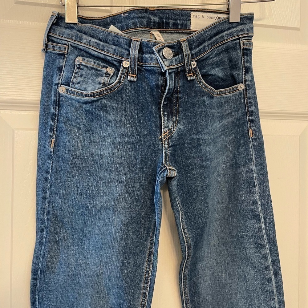Rag & Bone straight leg jean. Washed but have never worn worn. - Picture 5 of 6